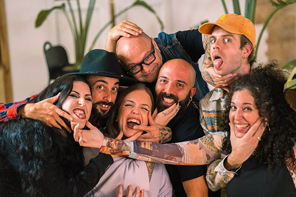 Equipo de tatuadores de Soulpeckers Alicante